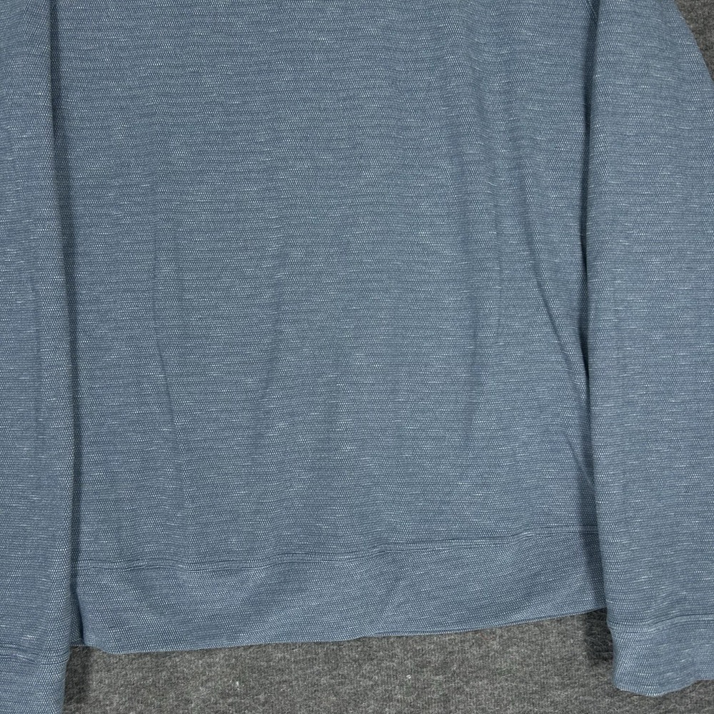 Lululemon Slitstream Long Sleeve Crew Sweater Mens M Blue Pullover Vented - Picture 3 of 11